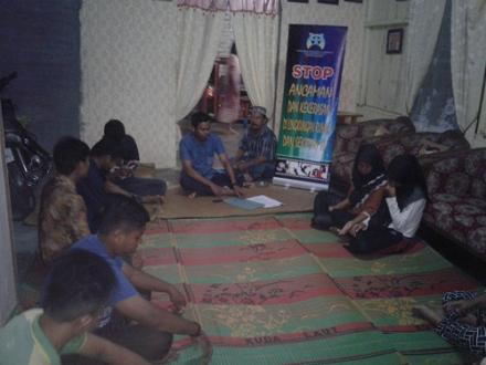 PATBM Desa Besar II Terjun Lakukan Sosialisasi ke Remaja Masjid   